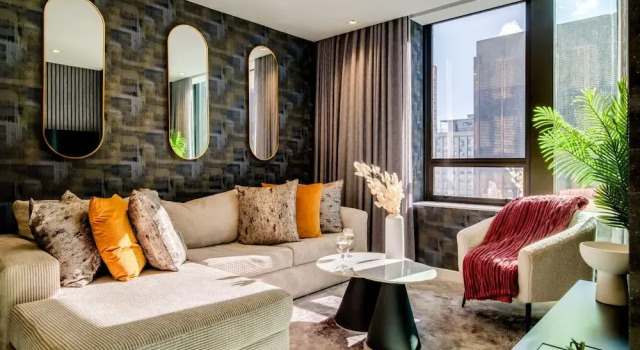 Апартаменты Stylish Urban Retreat at City Suite 904