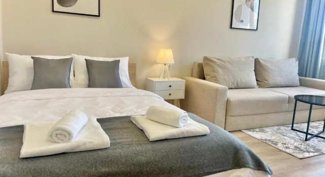 Студия Elegant Studio for 4 Guests in City Center
