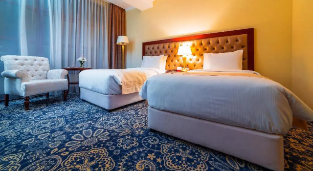 Standard Twin room Hotel Ramada by Wyndham Almaty