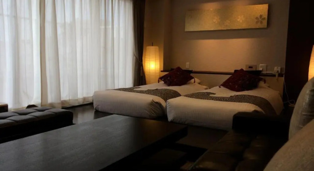 Двухместный номер Deluxe с балконом Kyoto Hana Hotel