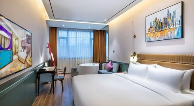 Двухместный номер Deluxe Manxin Hotel Yan'an West Road Branch