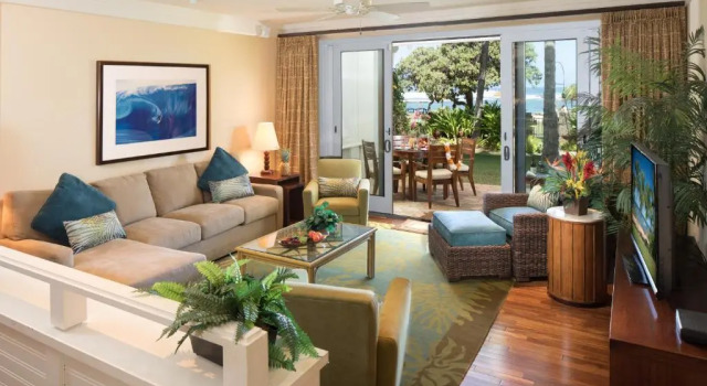 Вилла с видом на море Ocean Villas at Turtle Bay
