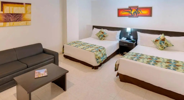 Двухместный номер Superior с видом на море Hotel Cartagena Plaza