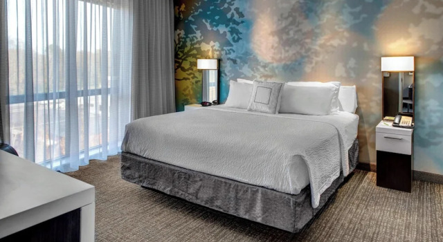 Люкс c 1 комнатой Courtyard by Marriott Carrollton