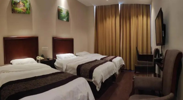 Номер Standard с видом на город GreenTree Inn Jiangsu Wuxi Guangrui Road Dongfeng Bridge Business Hotel