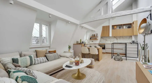 Amazing Historical Parisien Loft Next TO Louvre Area ! - 4, Забронировать Апарт-отель Апарт-отели Парижа, рядом с Immeuble des Bons Enfants, Апарт-отель