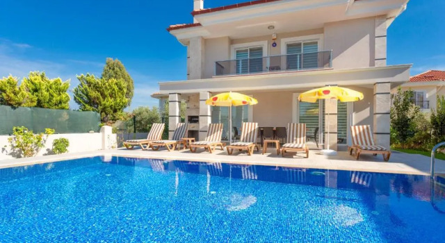 Вилла Villa Ozcelik Large Private Pool A C Wifi Car Not Required Eco-friendly - 2833