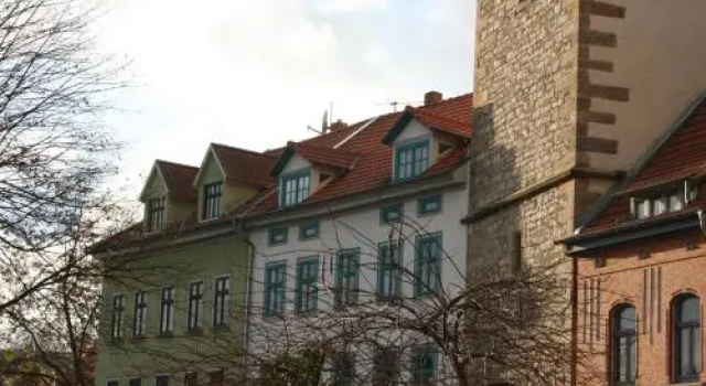Herberge am Georgskirchturm, Забронировать Отель Эрфурт Luther Trail, рядом с Район Андреасфиртель
