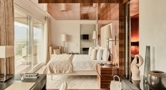 Люкс Spa Suites Пентхаус Grand Resort Bad Ragaz