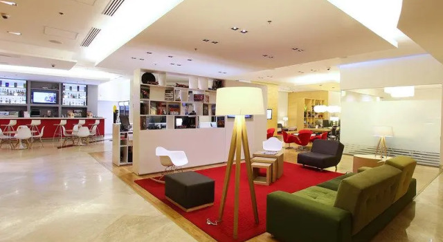Кровать в общем номере Fiesta Inn Insurgentes Viaducto