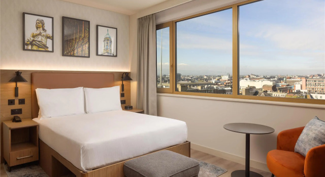 Двухместный люкс с видом на город Home2 Suites By Hilton Dublin City Centre