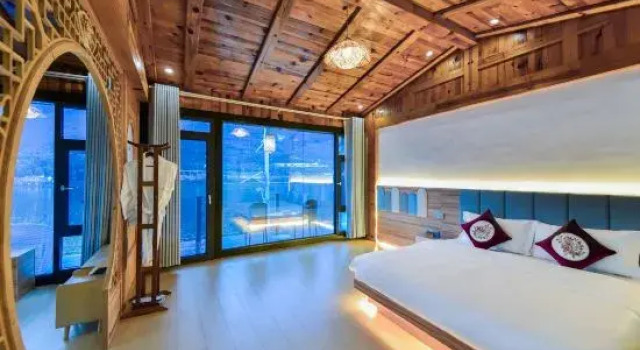 Люкс Deluxe There is a worry-free inn by the sea (Erhai store)