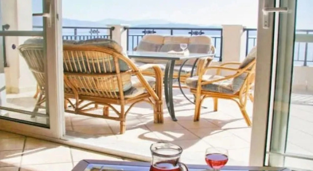 Коттедж Villa Kerkyroula Large Private Pool Walk to Beach Sea Views A C Wifi Car Not Required - 1972