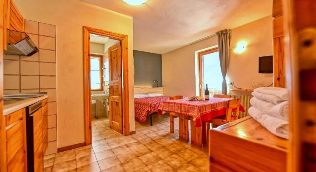 Студия Residence Raethia tra Bormio e Livigno & Casa Emma Rasin new opening