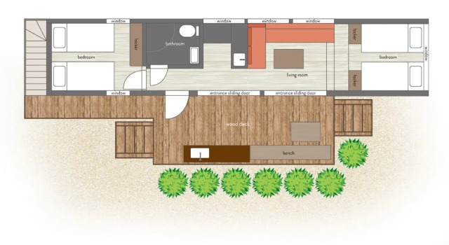 Вилла BLANC MIYAKOJIMA 旧RuGu Glamping Resort
