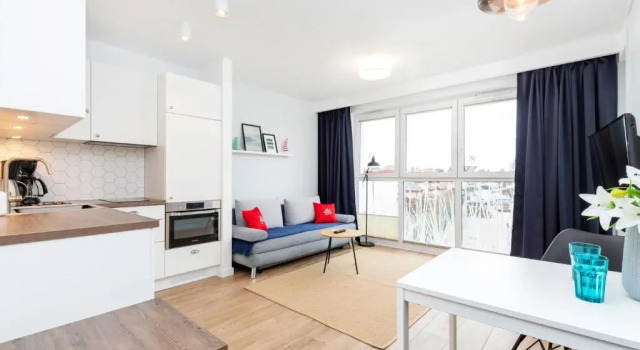 Апартаменты Marine Apartment 9B By Renters
