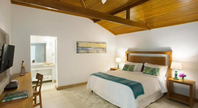 Шале Superior с балконом и с видом на сад Eco Resort Hotel Villa São Romão