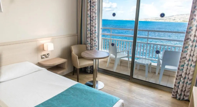 Двухместный номер Standard с видом на море Cynthiana Beach Hotel