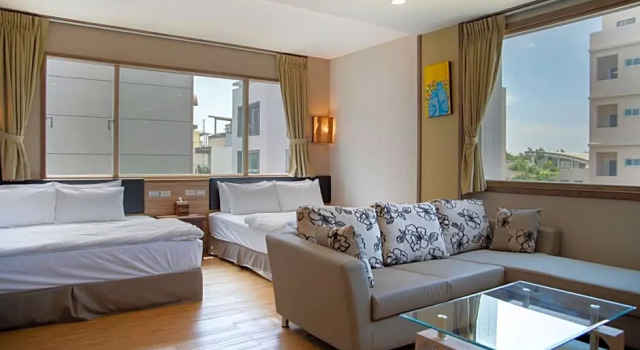 Семейный номер Deluxe Tainan Julie'S Garden