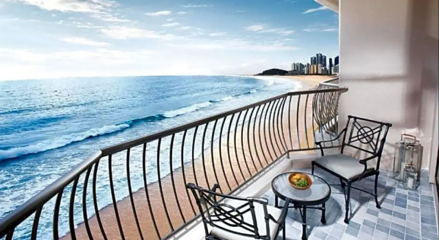 Номер Deluxe с видом на море Paradise Hotel Busan