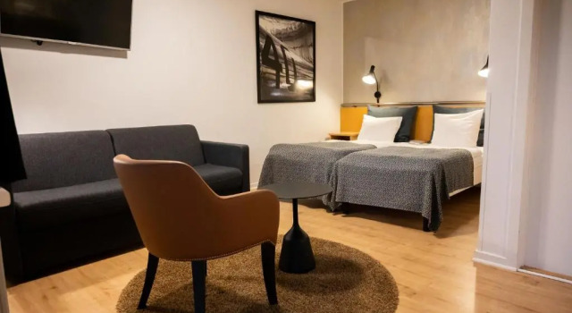 Standard- dobbelt værelse Hotel Svanen