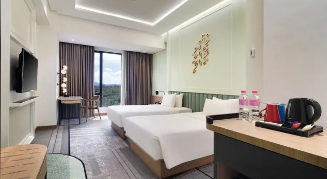 Двухместный номер Deluxe Luwansa Hotel and Convention Center Manado