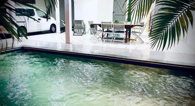 Villa Tropical Paradise avec piscine, 4 chambres, Varaa Villa Le Moule Grande-Terre