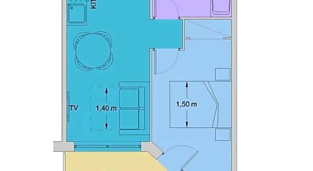Семейный номер Standard Aparthotel Miami Park