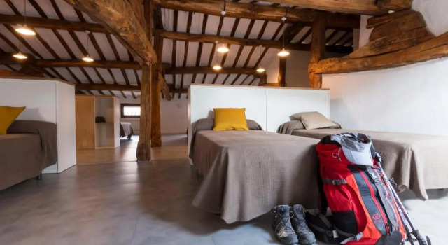 Кровать в общем номере Hostel.B
