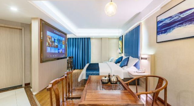 Люкс Deluxe Foshan Yiting Smart Hotel (Wanda Plaza Jinshazhou)