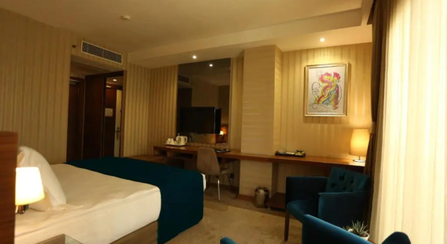 Двухместный номер Deluxe с балконом Riva Reşatbey Luxury Hotel