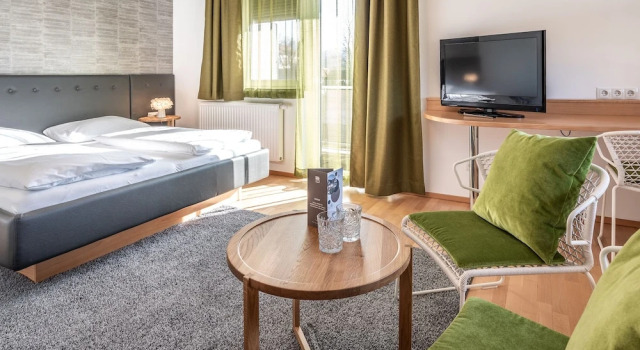 Двухместный номер Standard с балконом и с видом на сад Hotel Birkenhof