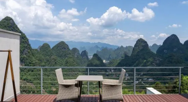 Номер Standard с видом на восход Misty Wonderland ,Yangshuo Xingping