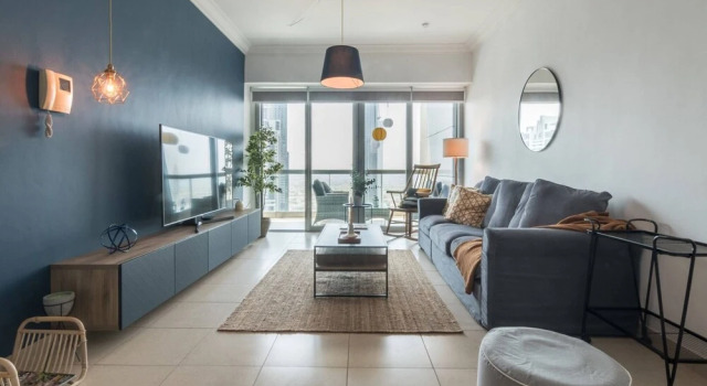 Guestready - Modern Apt w/ Beautiful City Views in Downtown Dubai, Забронировать Отель Даунтаун Дубай , рядом с Дубайский аквариум