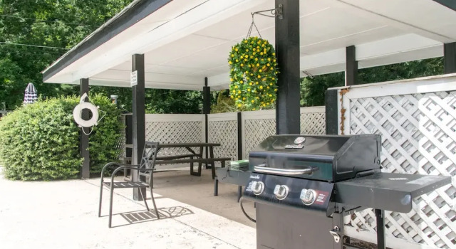 Lakeview 1BR Condo w Deck Walk to Village