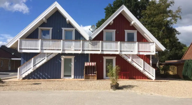Апартаменты Цокольный этаж Ferienwohnungen im Schwedenstil