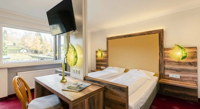 Студия Landhotel GrünWies -Bonsai-Wellness Garni