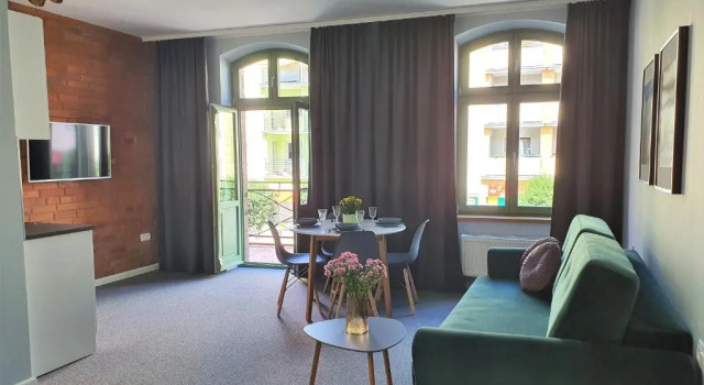 Апартаменты с балконом Apartamenty K17 Centrum