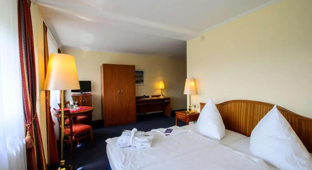Двухместный номер Standard Naturhotel Sachsenbaude Oberwiesenthal - Indoor-Pool & Outdoor-Whirlpool