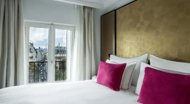 Люкс с видом на Эйфелеву башню Двухуровневый Fauchon lHôtel Paris