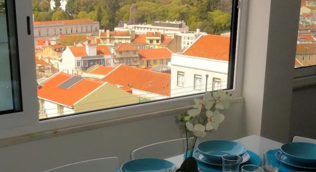 Апартаменты с 5 комнатами с балконом и с видом на реку Lisbon Experience Apartments Príncipe Real
