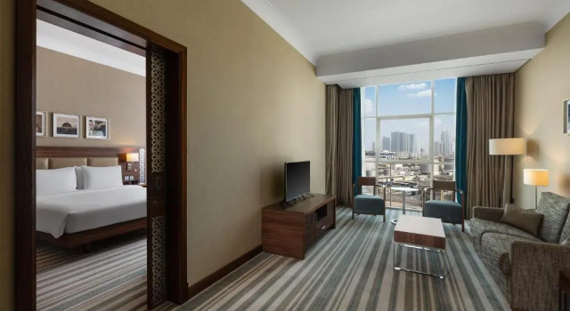 Двухместный King Suite 1 Bedroom Hilton Garden inn Dubai Jumeirah