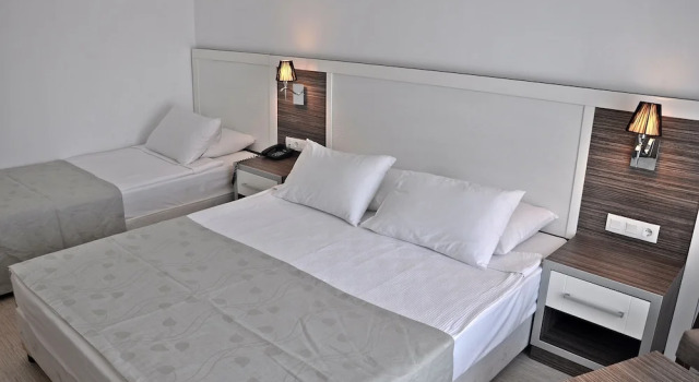 Трёхместный номер Economy с балконом Club Shark Hotel