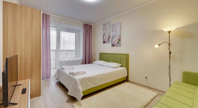 Апартаменты c 1 комнатой с балконом Отель Reserva Apart Moskva