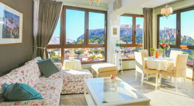 The 1 and only Acropolis penthouse, Забронировать Отель Афины Острова Саронического залива - Аттика, рядом с Холм Филопаппос