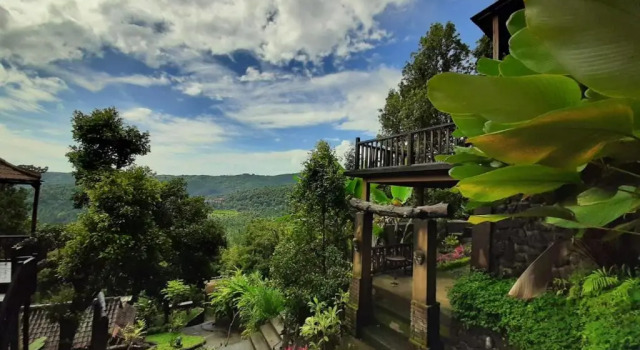 Двухместный номер Standard с видом на горы Swar Bali Lodge