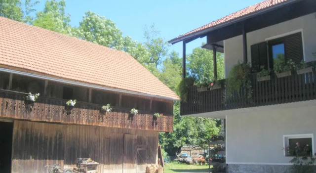 Двухместный номер Standard с балконом и с красивым видом из окна Guest House Kmetija