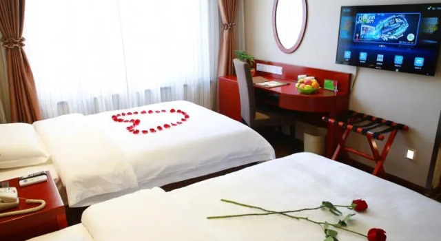 Номер Standard GreenTree Inn Xinjiang Bole Wanxianghui Express Hotel