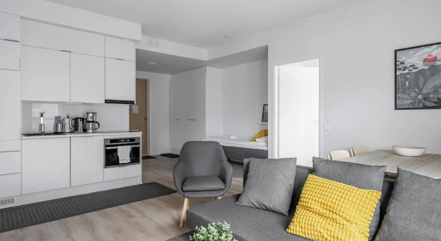 Апартаменты Standard Hiisi Homes Turku Herttuankulma