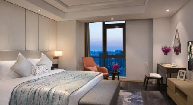 Люкс Deluxe с 2 комнатами Somerset Harmony City Wuxi